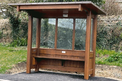 Bus Shelter at West Bexington