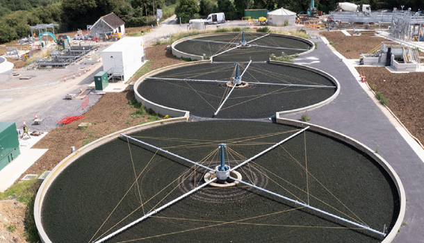 New Water Recycling Centre in Construction