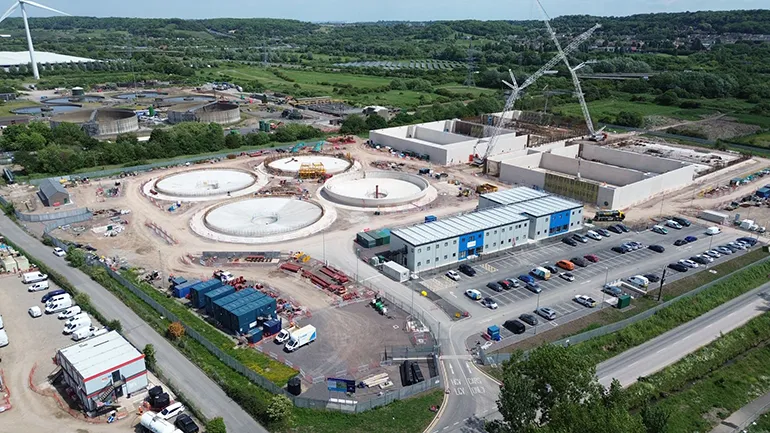 Aerial View Of Avonmouth Expansion Site