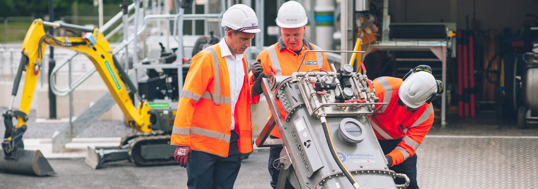 Engineers pushing new equipment